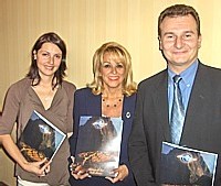Maite Celayeta Yanci,  Evelyn Cassis et Laurent Decker