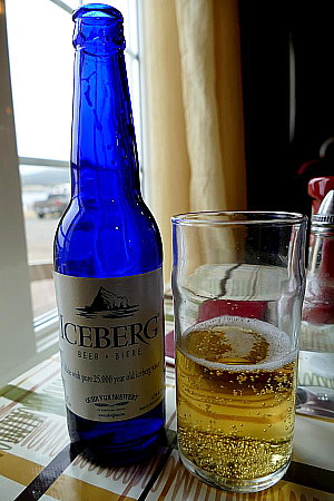 La bière Iceberg de Quidi Vidi.