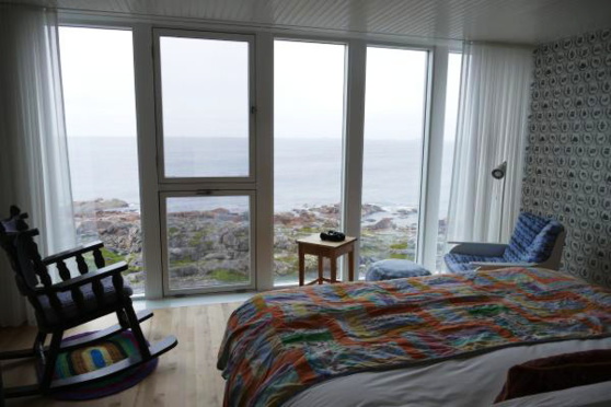 Fogo Inn: la chambre standard.