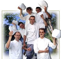 Chefs, au Manoir de Bellerive , en Dordogne