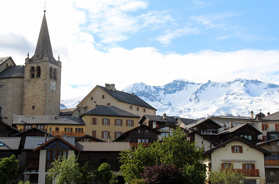 Le village de Lens, dans la vallée de Crans-Montana.