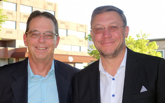 Robert Robillard et Sylvain Lastère
