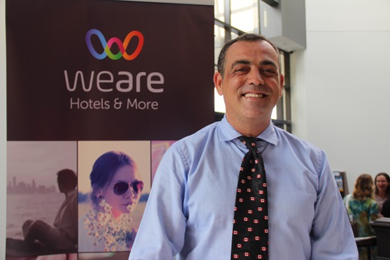 Clemente Gomez Rubio, directeur commercial pour Weare Hotels Clemente Gomez Rubio, directeur commercial pour Weare Hotels