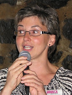 Louise Paquette du Bureau de Tourisme de la Jamaique