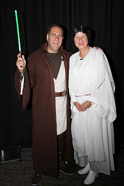 ObiOne Kenobi (Joe Adamo)  & Princesse Léah (Danielle Durocher)