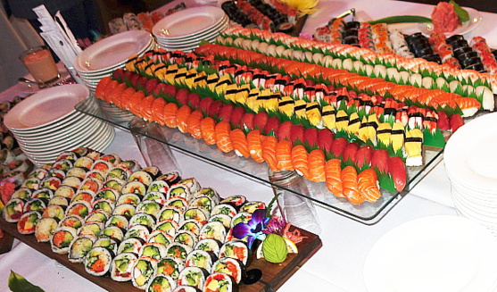 Saveurs et couleurs en abondance hier soir