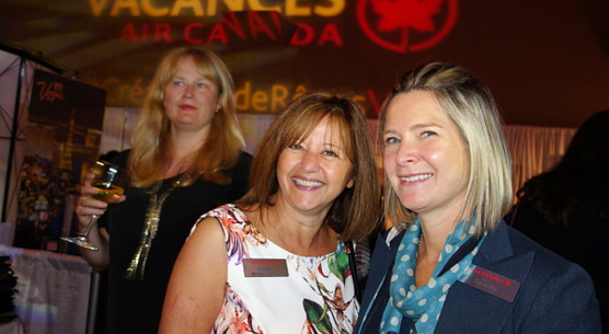 Élizabeth Bendavid Ohayon et Karen Acs d'Air Canada