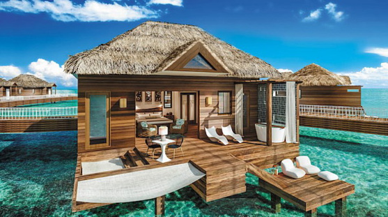 Sandals Resorts annonce des bungalows sur pilotis additionnels Sandals Resorts annonce des bungalows sur pilotis additionnels