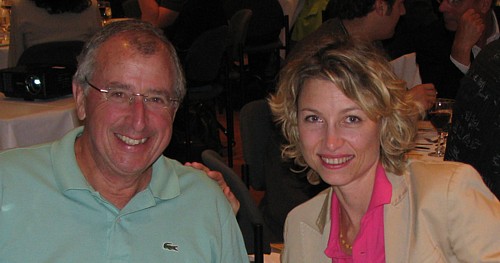 Marc Vézina directeur ventes d'Artistours et Caroline Putnoki directeur général de Maison de la France Marc Vézina directeur ventes d'Artistours et Caroline Putnoki directeur général de Maison de la France