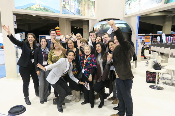 Une partie de la délégation mexicaine à la clôture du SITV. Une partie de la délégation mexicaine à la clôture du SITV.