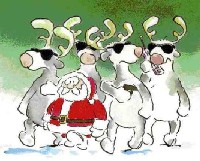 L'existence du Père Noël remise en question. L'existence du Père Noël remise en question.