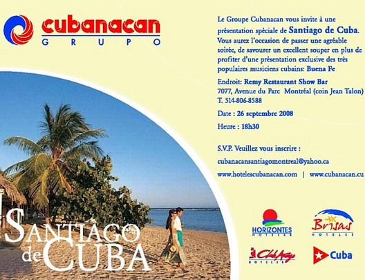 Le Bureau de Tourisme de Cuba convie l'industrie à une soirée Santiago de Cuba
