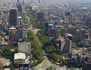 Le Paseo de la Reforma (crédit photo : ville de Mexico)
