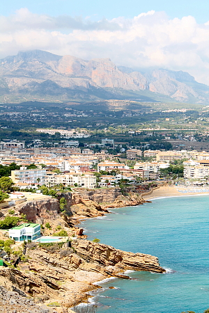 Le village de L’Alfas del Pi.