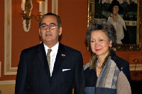 L'Ambassadeur Tejera et La Gouverneure Générale du Canada Adrienne Clarkson