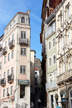 Tout le quartier historique de Coimbra possède beaucoup de charme