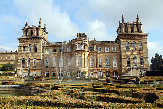 Le château de Blenheim Le château de Blenheim
