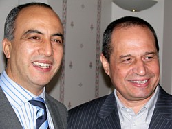 Mohammed Maali, directeur général Canada de Royal Air Maroc et Abdelghani Ragala directeur de l'Office National Marocain du Tourisme