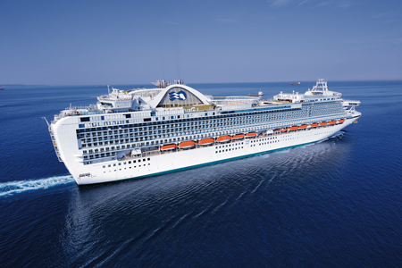 Le Ruby Princess entrera en service samedi