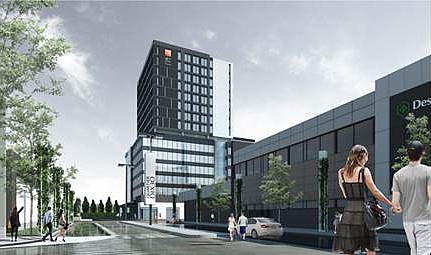 Groupe Germain Hôtels annonce l’ouverture d’un nouvel hôtel au Square du Quartier Dix30mc en 2018