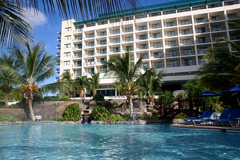 Le nouvel Hilton, à Bridgetown, un des rares hôtels de chaîne de la Barbade.