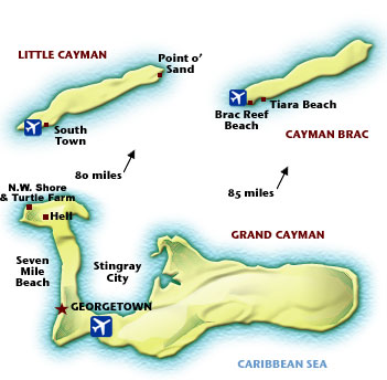 Une des Îles Cayman a été complètement dévastée par Paloma