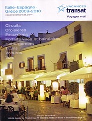 Vacances Transat lance sa brochure Italie Espagne Grèce 2009-2010