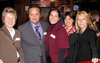 Danielle Durocher (CWT) Alain Look (Thomas Cook) Pina Guercio (VAC) Renée Wilson (Vox) et Mary Aversa ( Vacances Signature)