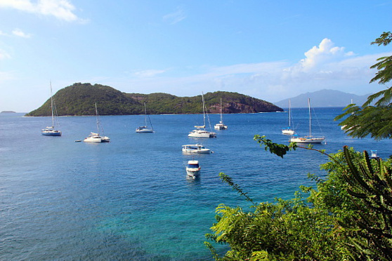 La baie des Saintes fait partie des plus belles baies au monde