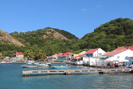 Le bourg de Terre-de-Haut Le bourg de Terre-de-Haut