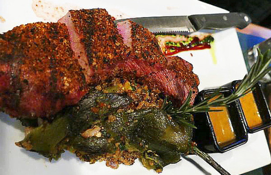 Agneau du Colorado au Mahogany Ridge Brewery