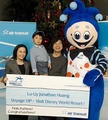 Air Transat fait tirer un voyage à Walt Disney World Resort Air Transat fait tirer un voyage à Walt Disney World Resort