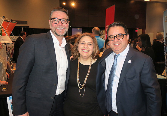 Phil Blain de Voyages CAA, Nathalie Tanious et Frank De Marinis de TravelBrands Phil Blain de Voyages CAA, Nathalie Tanious et Frank De Marinis de TravelBrands