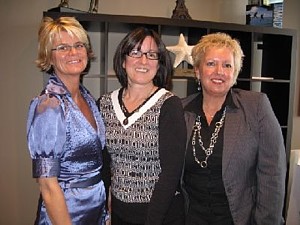 Josée Charbonneau, Martine Phaneuf et Suzanne Caouette  (photo: Jean-Yves Lemay)