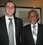 Denis Dionne Responsable de l'ATA au Canada et le Dr. Abraham S. Nkomo Denis Dionne Responsable de l'ATA au Canada et le Dr. Abraham S. Nkomo