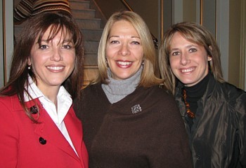 Maryse Martel, Carole Larocque, Directrice marketing de CWT et Louise Fecteau Directrice, exploitation et services aux franchisés du Québec de TDC