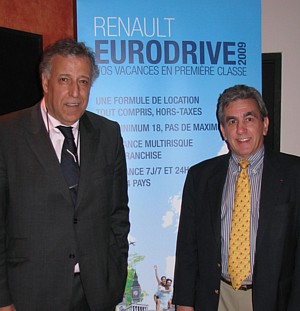 Lotfi Chaouchi directeur Canada et Guy Geslin VP et directeur général de Renault Eurodrive