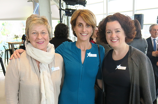 Danière Durocher (TDC); Annick Guérard et Geneviève Lebrun (TTC)