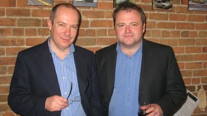 Christophe Trognon, président de Loc'appart et son associé Erwan Even président de Eurocar TT . Christophe Trognon, président de Loc'appart et son associé Erwan Even président de Eurocar TT .