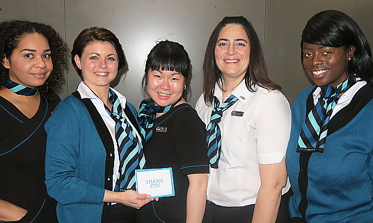 Une partie du comité d'accueil Une partie du comité d'accueil