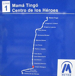 Le tout nouveau métro de Santo Domingo est entré en opération !