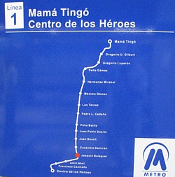 Le tout nouveau métro de Santo Domingo est entré en opération ! Le tout nouveau métro de Santo Domingo est entré en opération !