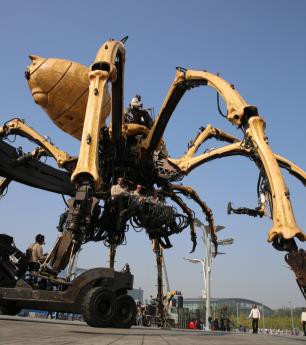 Kumo, La Grande araignée, Compagnie La Machine, Nantes, 2016 © Stephan Muntaner LVAN