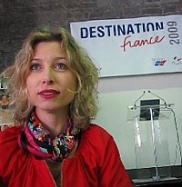 Caroline Putnoki , directrice générale de Maison de la France au Canada Caroline Putnoki , directrice générale de Maison de la France au Canada