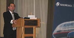 Gabriel Parra directeur régional des ventes Est des États-Unis et Canada de Aeromexico Gabriel Parra directeur régional des ventes Est des États-Unis et Canada de Aeromexico