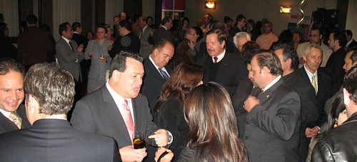 Aeromexico recevait l'industrie hier soir Aeromexico recevait l'industrie hier soir