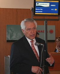 M. Edgardo Flores Rivas, Consul général du Mexique à Montréal