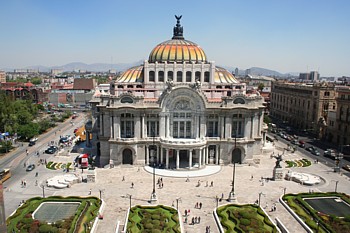 Le Palais des Beaux-Arts, vu de la Tour Sears