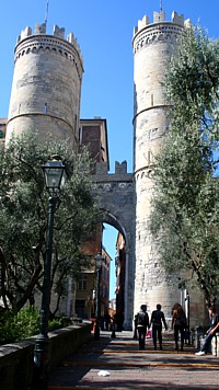 Porte Soprana, l'ancienne entrée de la ville médiévale