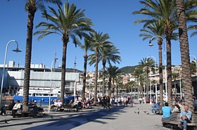 Promenade portuaire